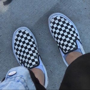 Checkered vans